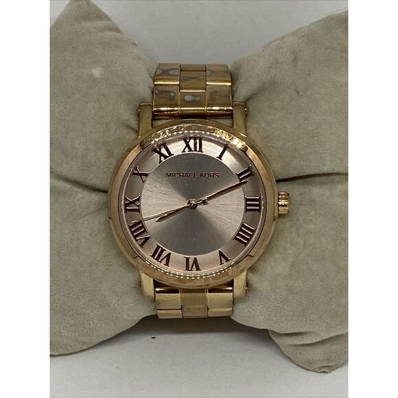 Michael Kors Norie MK3561 Women's Stainless Steel Analog Dial Quartz Watch RQ178 - Picture 1 of 12